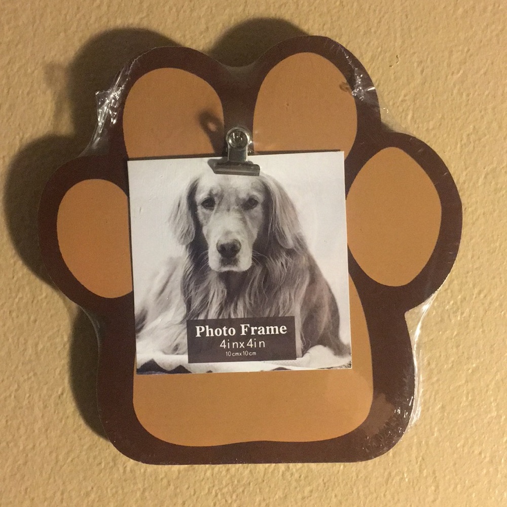 Dog Paw Photo Frame - Picture 2 of 4